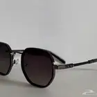 نظارة فخمة للجنسين فريم معدني وعدسات حماية UV