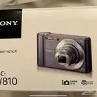 كاميرا ديجتال سوني sony مع كامل ملحقاتها وقراطيسها