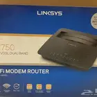 جهاز راوتر Linksys AC750 ADSL VDSL Dual-Band مستخدم