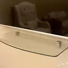 رف زجاجي