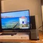 كمبيوتر مكتبي CORE i7 رام 16GB هاردسك SSD شاشة 24 بوصه