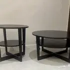 طاولات لغرفة معيشه باللون الاسود