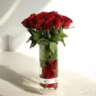 فازة ورد أحمر
