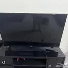 شاشه طقم كامل رسيفر مع طاولة مع ريموت