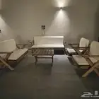 جلسة خشبيه