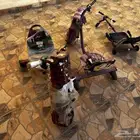 سكوتر درفت ثنين مع شاحن واحد واحد فيه الكفر خربان