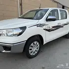 هايلكس 2021 ديزل عداد 186 الف - نظيفه جدا