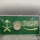 لوحه وساعه بشعار المملكه تراثيه