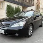 لكزس ES350 سعودي 2009 اسود داخل بيج