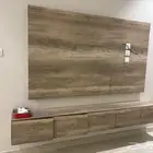 ديكور تلفزيون خشب