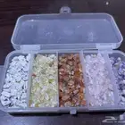 خرز واحجار ملونة