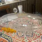 صحون اكريليك 1 كبير مقاس 80 سم جديد و 2 صغير مقاس 60 جدد