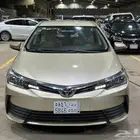 تويوتا كورولا 2017 مكينه 1600cc نضيفه جدا(تم البيع)