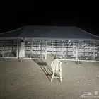 بيوت شعر ابيض يتوفر جميع المقاسات