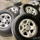 جنوط رفرف شاص مع كفرات صيني بوتو مقاس 265 70 16