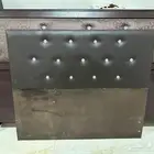 سرير كبيره مع مرتبته و سرير متر بدون مرتبه