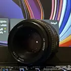 عدسة Nikon AF Nikkor 50mm f 1.8D
