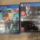 للبيع سوني 4 مع شريطين