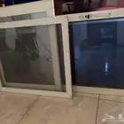 شباك المينيوم بدون اطار للبيع