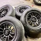 جنوط لنزو مقاس 18 مع كفرات مقاس 265 65 18