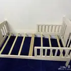 سرير اطفال جونيور ابيض