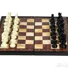 لعبه شطرنج الجماعية بتصميم مميز وقابل للطي - شطرنج بلاستيكي