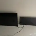 تبقت شاشتين مع كرسين كل شيء بحاله ممتازه