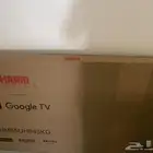 شاشة هام 65 بوصه وضوح 4K باقي جديده بالكرتونه