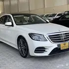 للبيع مرسيدس 2018 مخزن S450 قطري 3 ازرار