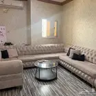 كنب مستعمل نظيف بيج