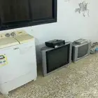 مجموعة تلفزيون وسيكل رياضي وقاز