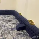 كنب خشب ارضي نظيف