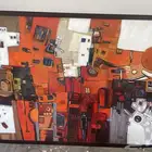 لوحه فنيه للراحل سمير دهام