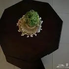 طاوله خشب بداخلها 4 طاولات خدمة