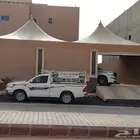 مظلات سيارات مظلات جلسات مظلات مواقف سواتر