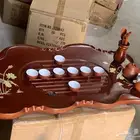 طقم طاوله شاهي .خشب منزلي صلب