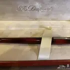 قلم ديبون سيجار ( بني مع اسود) ماشه فضيه