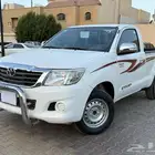 تويوتا هايلوكس 2014 GLX سعودي نظيف جدا