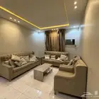 شقه واسعه وفاخره للايجار مؤثثه بالكامل