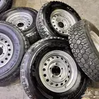 جنوط هلل مع كفرات دنلوب ابو لبنا مقاس 235 85 16