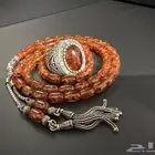 كهرمان - سبحة   خاتم