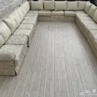 كنب للبيع مع الطاولات والستاره 1000