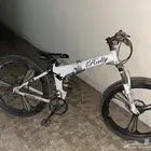 سيكل رياضي كبير مكسوره قطعت الجنزير الخلفيه الكف إلى قدام