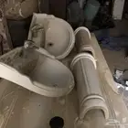 مغاسل خزف سعودي عدد 2 برادة مياه