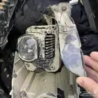 عدسه اسطب امامي يسار MG