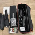 حقيبة طقم Godox شبة جديدة   ستاند خلفية Godox