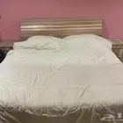 سرير كينق  2 كومدينة  تسريحة  دولاب  دولاب 5 ادراج