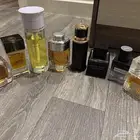 مجموعة عطور مستخدمة استخدام خفيف للبيع .. كلها أصلية