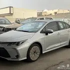كورولا فتحه بصمه XLi2.0 اللون فضي موديل 2025