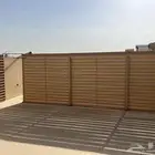 سياج حديد ساتر للسطح او الحوش مقاس (7.5   2) iron fence